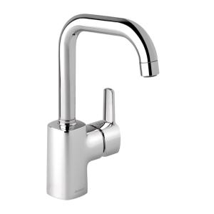 Damixa Pine Washbasin Mixer High Spout 10mm Chrome