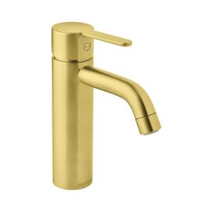 Damixa Silhouet Basin Mixer Medium Brushed Brass PVD