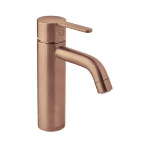 Damixa Silhouet Basin Mixer Medium Brushed Copper PVD