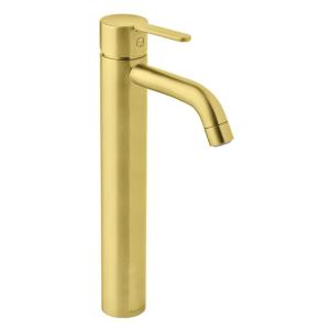 ​Damixa Silhouet Basin Mixer Large Brushed Brass PVD