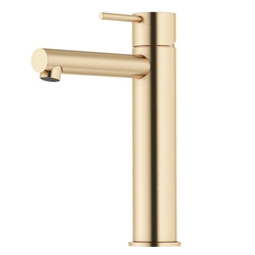 Mora INXX II Sharp, Medium Tvättställsblandare, Borstad Mässing, 3/8"