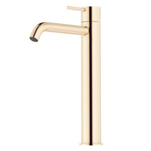 Mora INXX II Soft, High Basin Mixer, Polished Brass, 3/8"