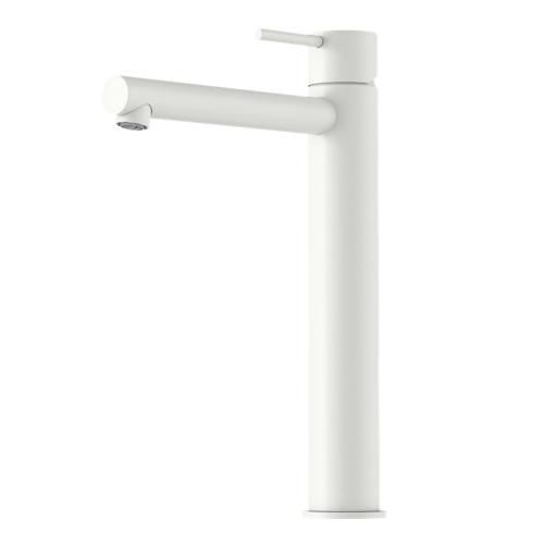 Mora INXX II Sharp, High Tvättställsblandare, Mattvit, 3/8"