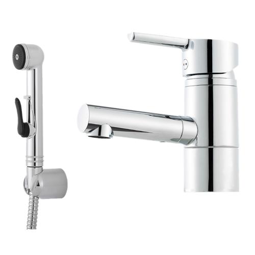 Mora MMIX B6 Håndvaskarmatur 3/8" Med Drejetud, Selvlukkende Håndbruser