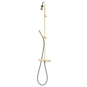 Mora Izzy Shower System Kit 160 Raw Brass