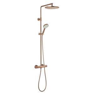 Damixa Silhouet Ceiling Shower Package Brushed Copper PVD