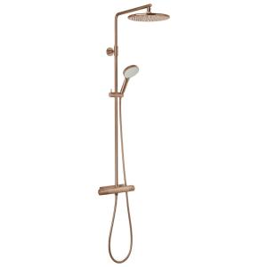 Damixa Silhouet Ceiling Shower Package Brass Brushed Copper PVD