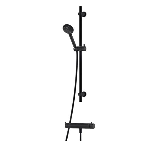 Mora INXX II Shower Kit Mattsvart, 150 c/c