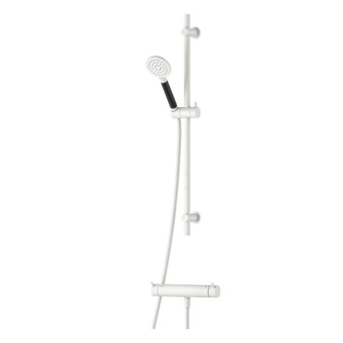 Mora INXX II Shower Kit Mattvit, 150 c/c