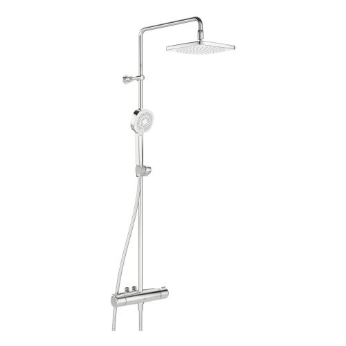 Oras Nova Style Mixer With Overhead Shower 40mm Chrome