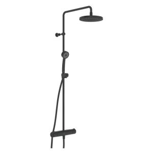 Oras Nova Mixer With Ceiling Shower 160cc Matt Black