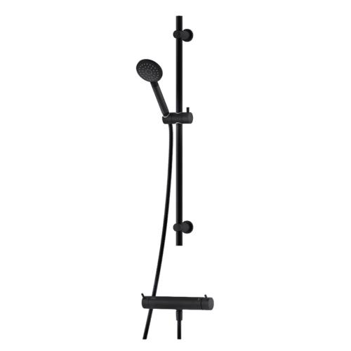 Mora INXX II Shower Kit Matt Black, 160 c/c, LEED