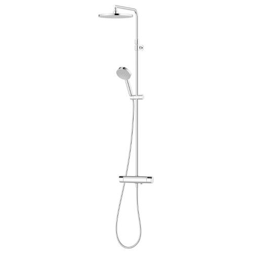 Mora MMIX II Shower System Kit c/c 40mm Inlet Down Chrome