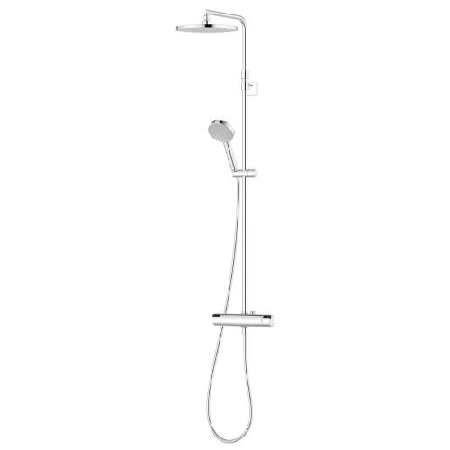 Mora MMIX II Shower System Kit Washbasin c/c 40mm Inlet Up Chrome