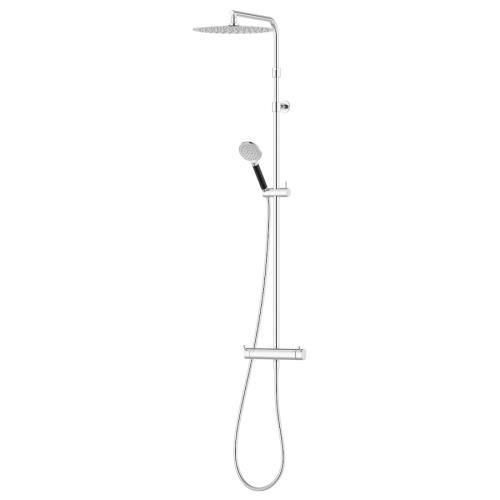 Mora INXX II Shower System Kit 150 c/c med Termostatblandare i Krom