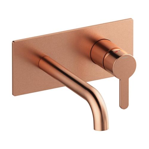 Damixa Silhouet Tvätt För Inbyggnad Borstad Koppar PVD