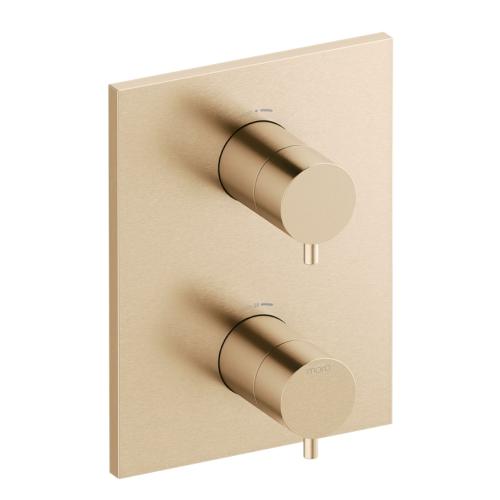 Mora INXX II Term Yttre Del SE Borstad Mässing, Kåpa Med Vred