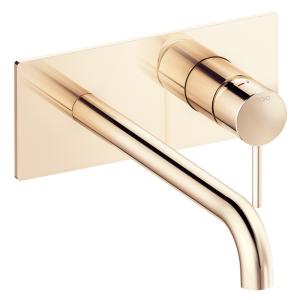 Mora, INXX II Kitchen Exterior Parts Polished Brass, Cover, Spout, Lever