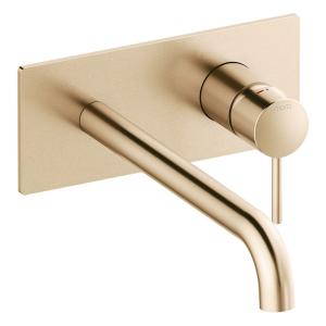 Mora INXX II Kitchen Exterior Parts Brushed Brass, Cover, Spout, Lever