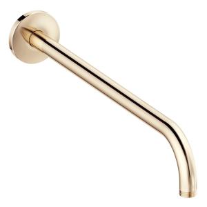 Mora INXX II Shower Pipe 400mm Polished Brass, Wall Mounting