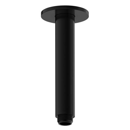 Mora INXX II Duschrör 150mm Mattsvart, Takmontage