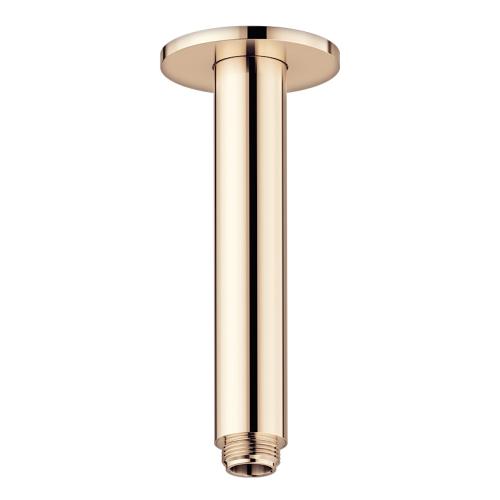 Mora INXX II Duschrör 150mm Polerad Mässing, Takmontage