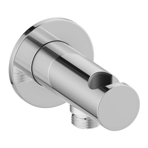 Mora INXX II Duschhållare Krom Med Vattenuttag