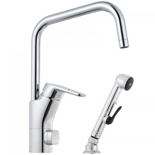 Siljan Köksblandare Hög Pip m. DM-avst & Sidodusch 83060000