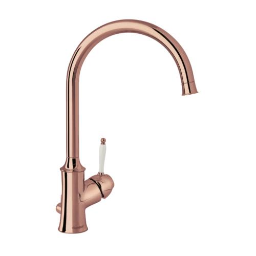 Damixa Tradition Köksblandare Hög 10mm Polerad Koppar PVD