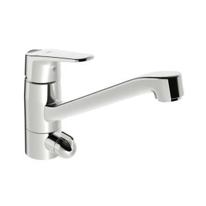 Oras Vega ECO Kitchen Faucet With Shutoff 214mm Chrome