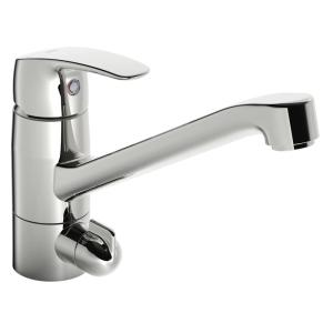 Oras Safira Kitchen Faucet With Shutoff Chrome