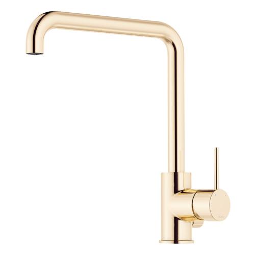 Mora INXX II Sharp, Köksblandare Polerad Mässing, U-Pip, Diskmaskinsavst, 3/8"