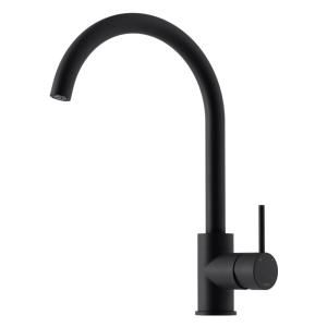 Mora INXX II Soft, Kitchen Mixer Matt Black, C-Pipe, 3/8"