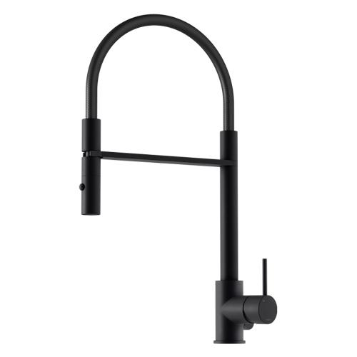 Mora INXX II Miniprofi, Köksblandare Mattsvart, Diskmaskinsavst, 3/8"