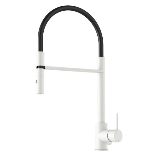 Mora INXX II Miniprofi, Köksblandare Mattvit, Diskmaskinsavst, 3/8"