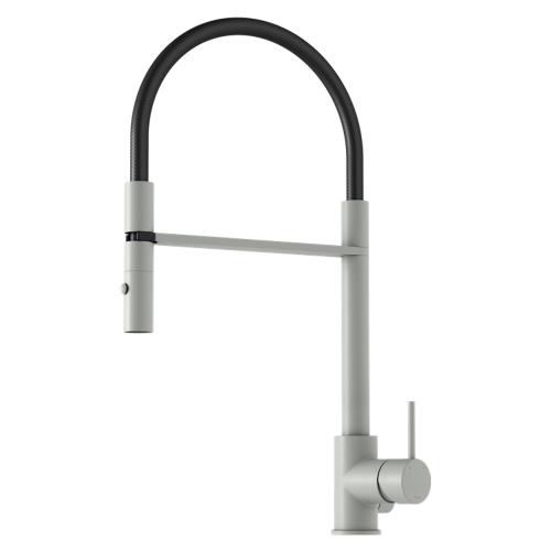 Mora INXX II Miniprofi, Köksblandare Mattgrå, Diskmaskinsavst, 3/8"