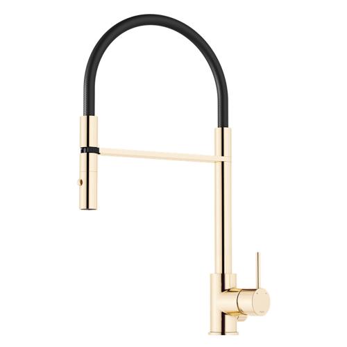 Mora INXX II Miniprofi, Köksblandare Polerad Mässing, Diskmaskinsavst, 3/8"