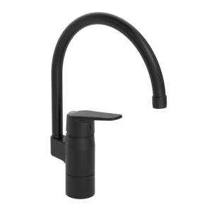 Oras Vega ECO Kitchen Faucet With High Spout Matt Black