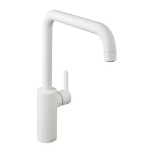 Damixa Silhouet Kitchen Faucet J Spout Matt White