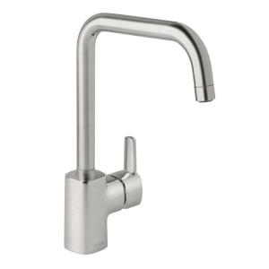 Damixa Pine Kitchen High G-Spout 10mm Steel PVD