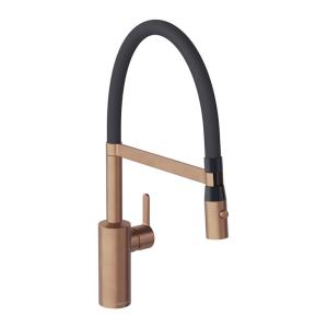 Damixa Silhouet Pro Kitchen Faucet Brushed Copper PVD