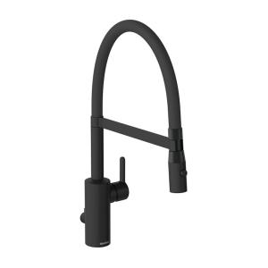 Damixa Silhouet Pro Kitchen Faucet Dishwasher Shut-Off Matt Black