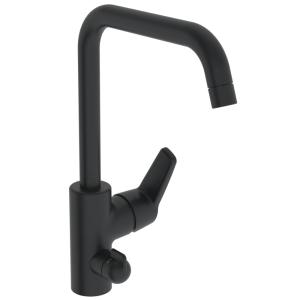 Oras Swea ECO Kitchen Faucet With Shut-Off 203mm Matt Black