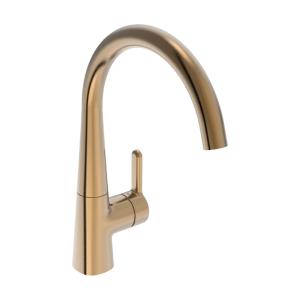 ​Oras Inspera Kitchen Faucet With Shutoff 3V IP55 Brushed Bronze