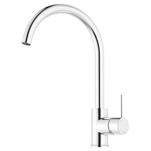 Mora INXX II Soft, Kitchen Mixer Chrome, C-Pipe, 3/8", LEED