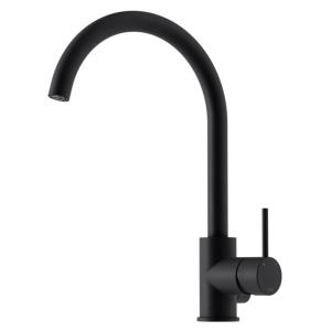 Mora INXX II Soft, Kitchen Mixer Matt Black, C-Pipe, Dishwasher Spacer, 3/8", LEED