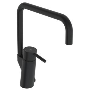 Oras Optima Style Kitchen Faucet With Shut-Off 3V IP55 Matt Black