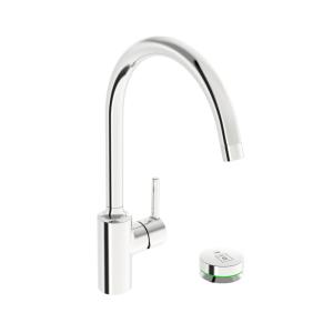 Oras Optima Kitchen Faucet With Shut-off 9V Chrome