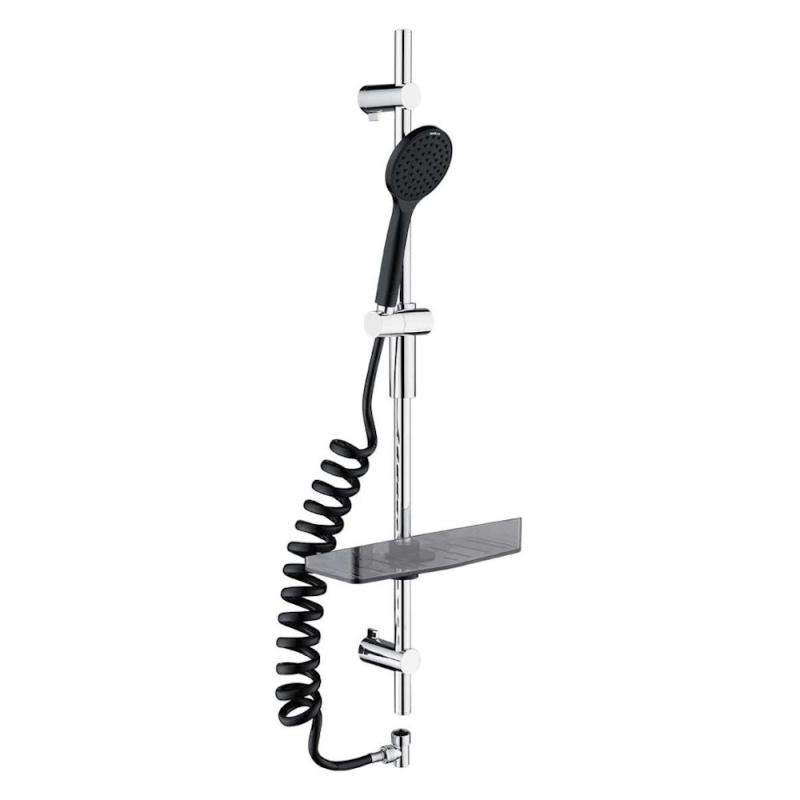 Duschset DIVELLO Antibac 1F Svart