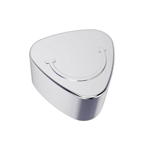 Knop Til Afspærringsventil, Krom, TRIO PERFEKTA